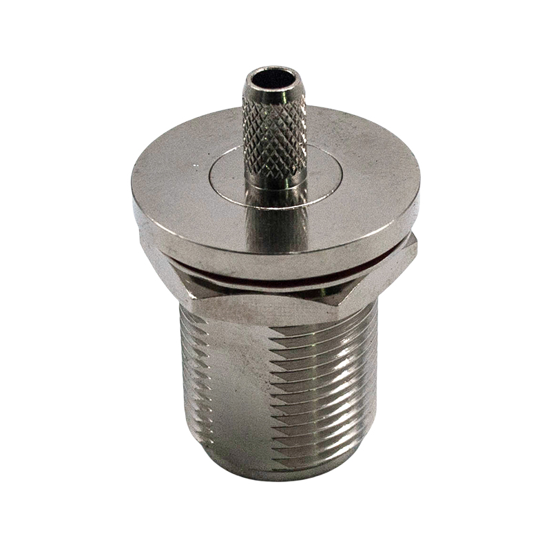 N FEMALE BULKHEAD CONNECTOR FOR RG58 CABLE