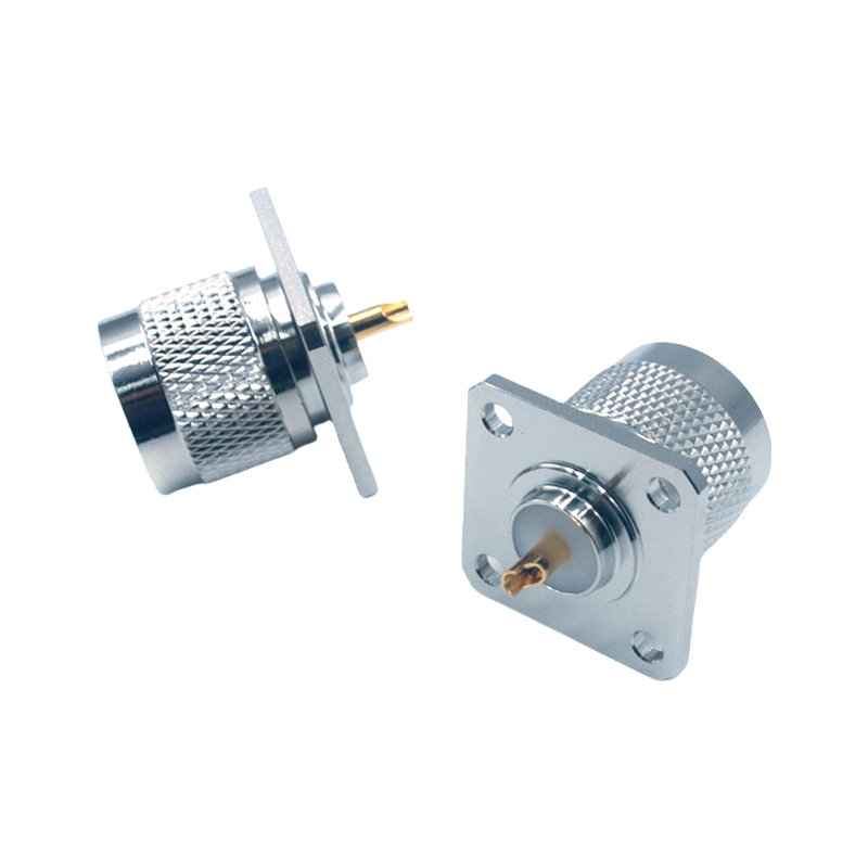 N MALE FLANGE CONNECTOR