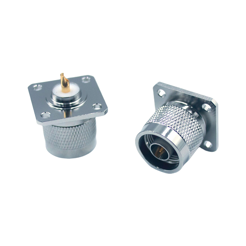 N MALE FLANGE CONNECTOR