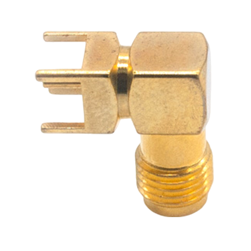 SMA FEMALE RIGHT ANGLE FOUR LEGCONNECTOR
