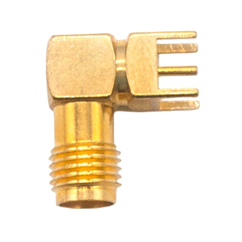 SMA FEMALE RIGHT ANGLE FOUR LEGCONNECTOR