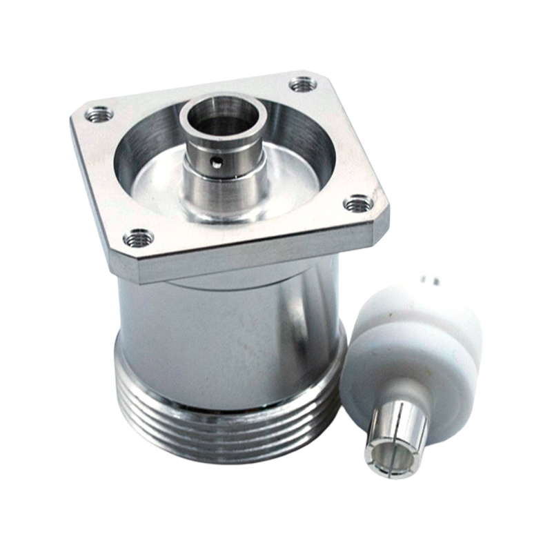 7/16 Female Square Flange Connector for 1/4＂Superflex Cable