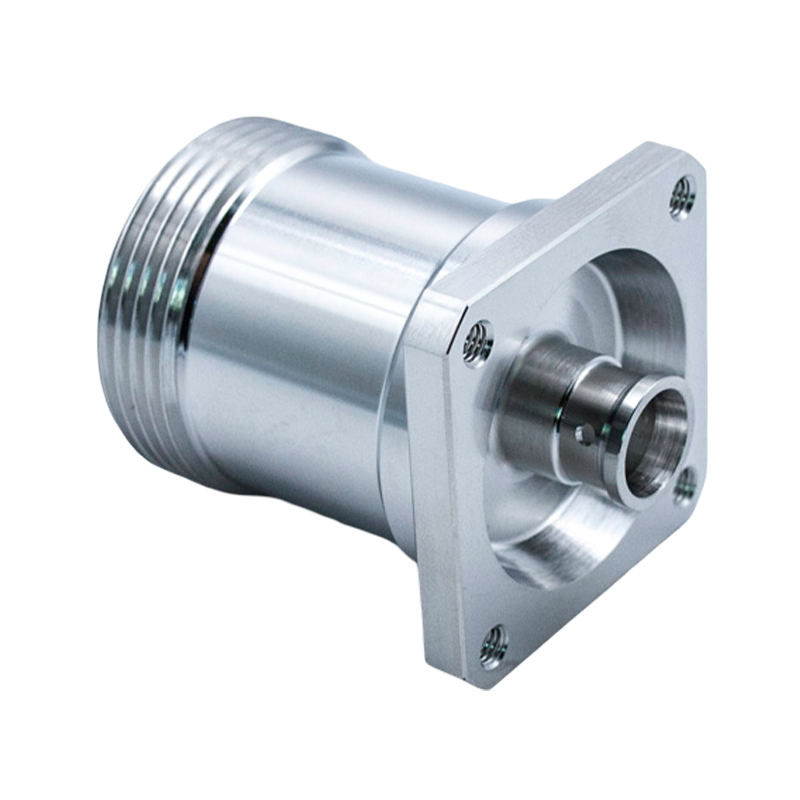 7/16 Female Square Flange Connector for 1/4＂Superflex Cable