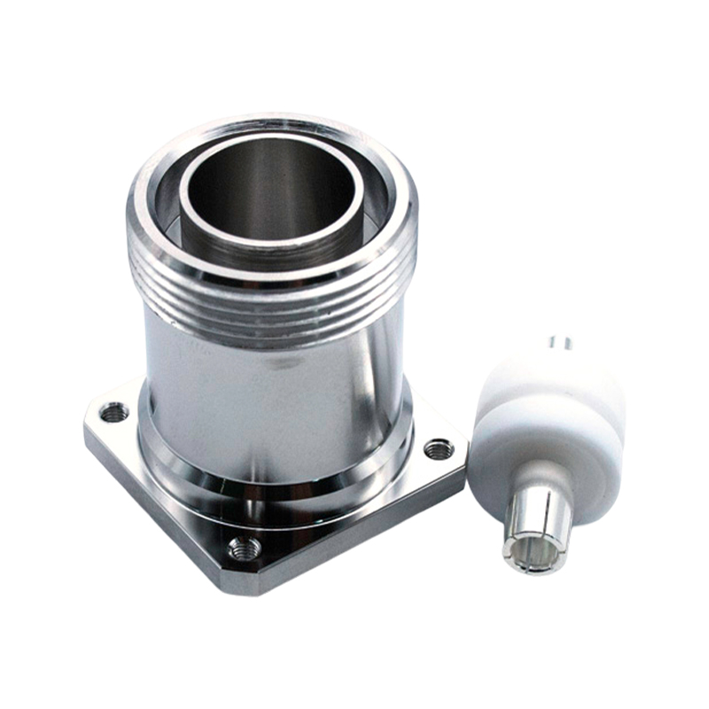 7/16 Female Square Flange Connector for 1/4＂Superflex Cable