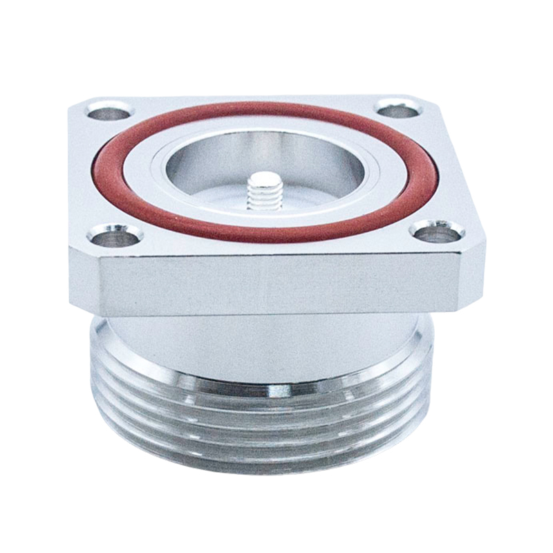 7/16 Female Square Flange Connector