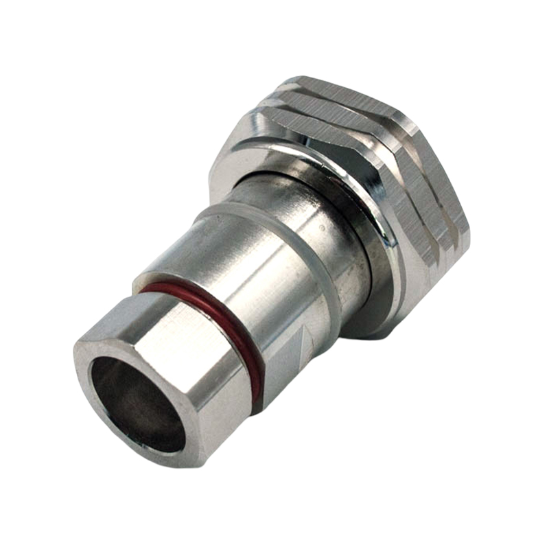 DIN MALE STRAIGHT CONNECTOR FOR 1/2” FEEDER CABLE