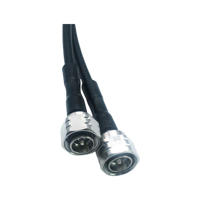 1/4”S Jumper, 4.3-10 Male To 4.3-10 Female Bulkhead