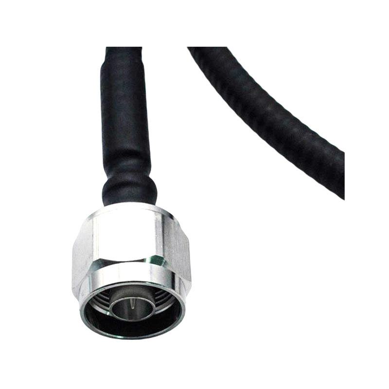 1/4”Superflex Jumper, 4.3-10 R/A Male to N Male Straight