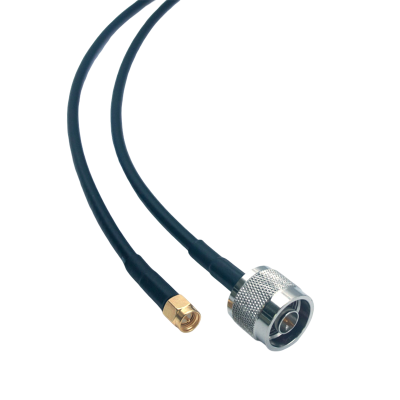 RG58 Jumper Cable, N Male Connector to SMA Male Connector L(m)