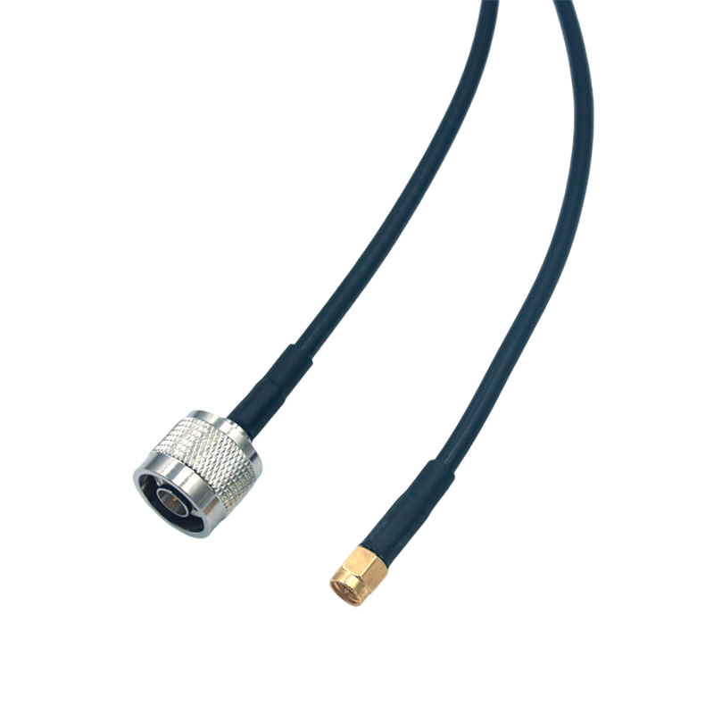 RG58 Jumper Cable, N Male Connector to SMA Male Connector L(m)