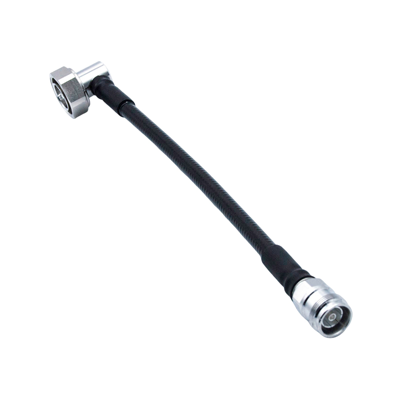 3-8”Superflex Jumper, 7-16 Male RA To 4.3-10 Female