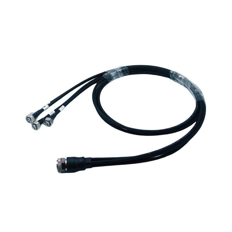 1/4” Superflexible Jumper Cable, MQ4 Plug to 4.3/10 Male, L(m)