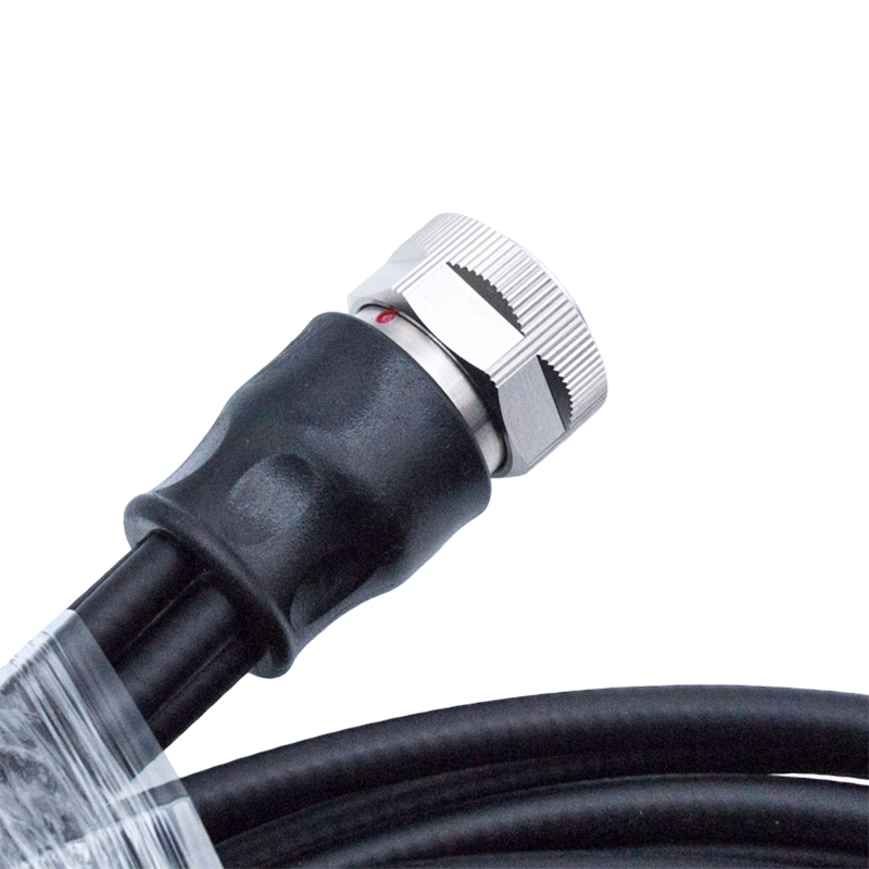 1/4” Superflexible Jumper Cable, MQ5 Plug to 4.3/10 Male, L(m)