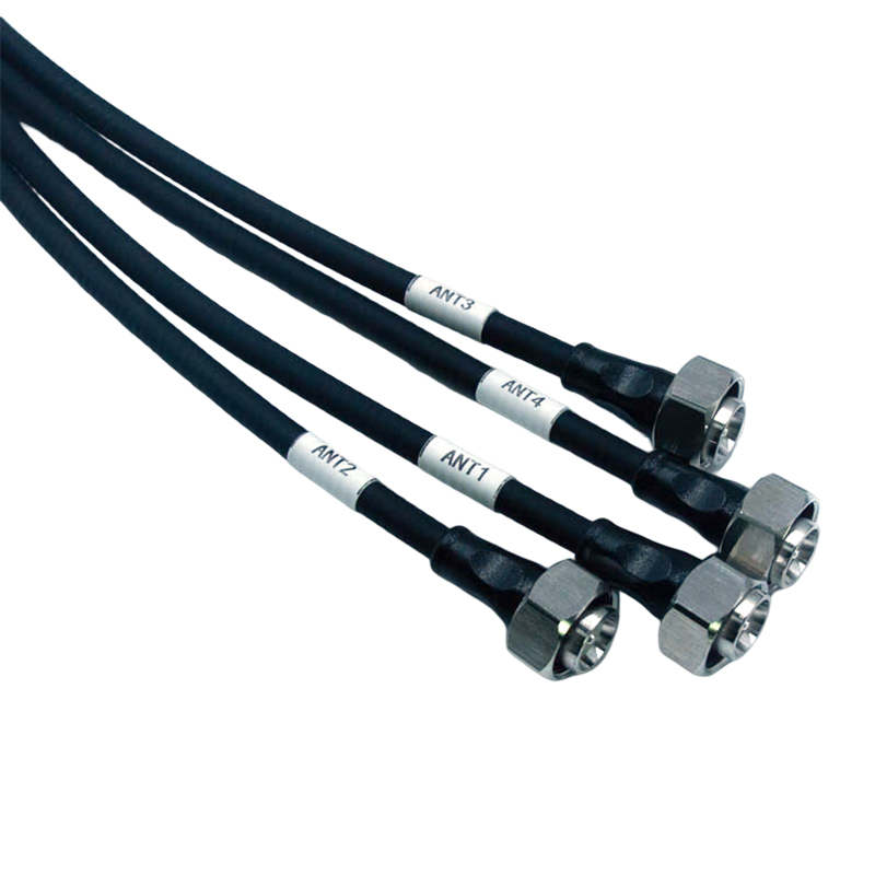 1/4” Superflexible Jumper Cable, MQ4 Plug to 4.3/10 Male, L(m)