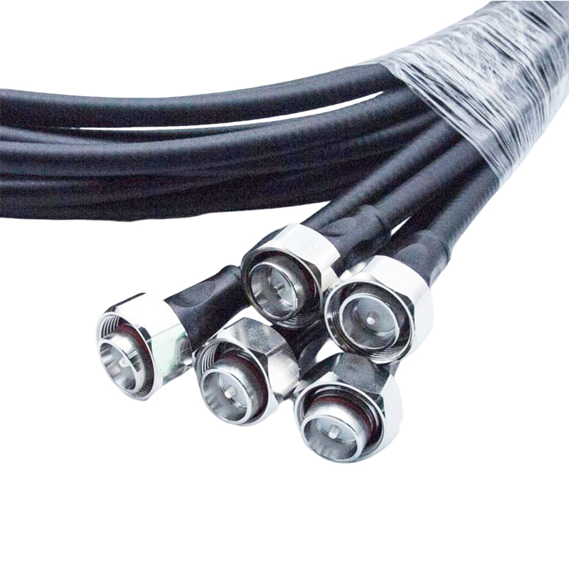 1/4” Superflexible Jumper Cable, MQ5 Plug to 4.3/10 Male, L(m)