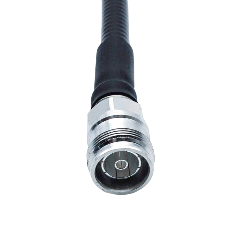 3-8”Superflex Jumper, 7-16 Male RA To 4.3-10 Female